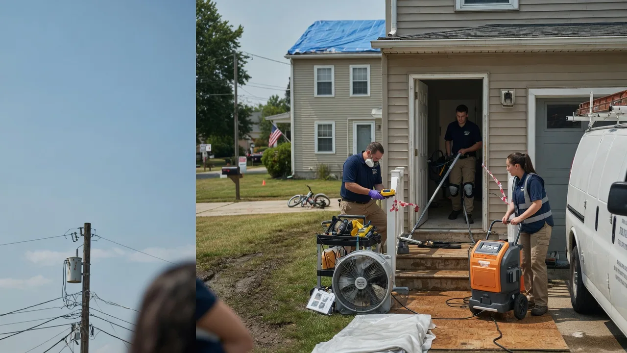 Water Damage Repair in Dale, IL near me